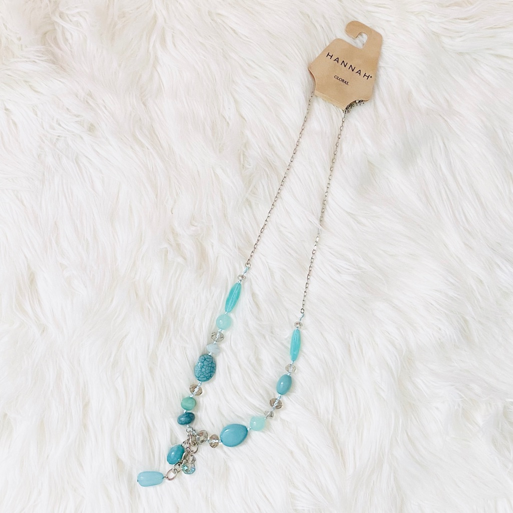 Hannah Blue Stones Necklace